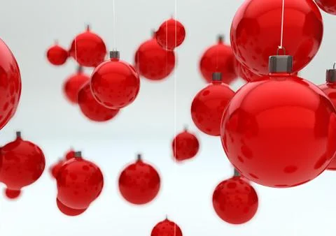 Christmas balls Stock Illustration