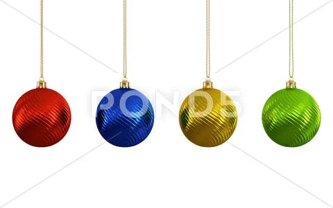 Christmas balls Stock Illustrationen