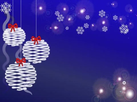 Christmas balls 스톡 일러스트