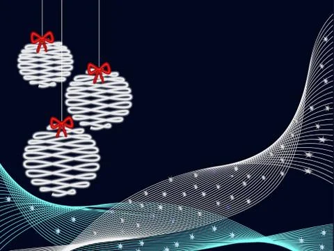 Christmas balls 스톡 일러스트