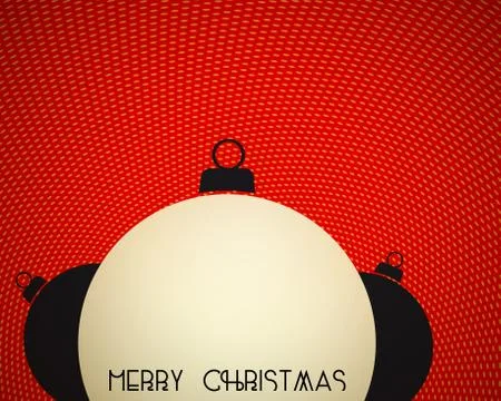 Christmas balls Stock Illustration