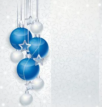 Christmas balls Stock Illustration