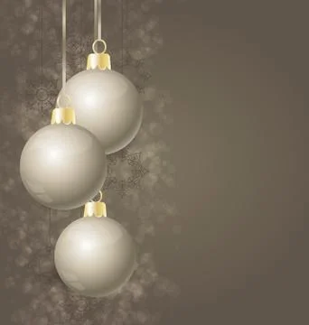 Christmas balls Stock Illustration