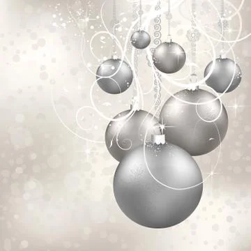 Christmas balls Stock Illustration