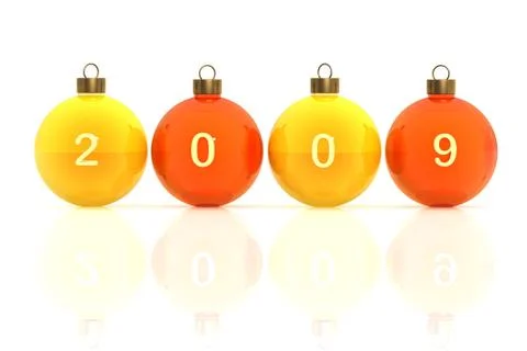 Christmas balls Stock Illustration