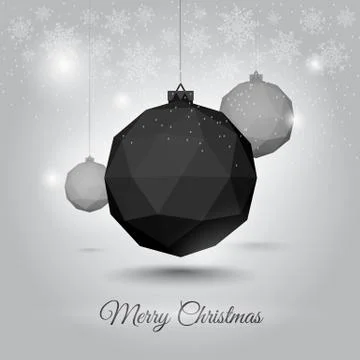 Christmas balls Stock Illustration