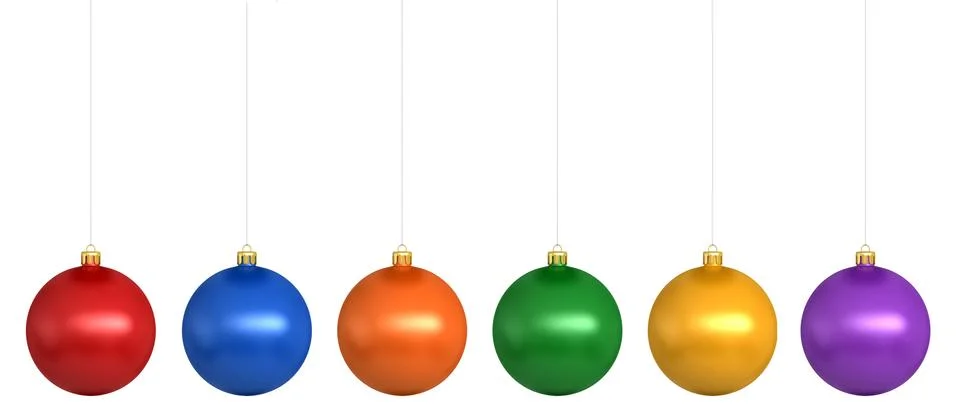 Christmas balls Stock Illustration