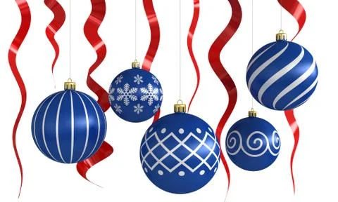 Christmas balls Stock Illustration