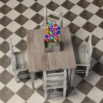 Christmas balls Stock Illustration