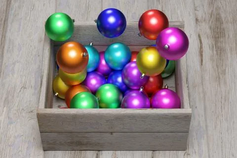Christmas balls Stock Illustration