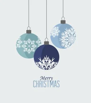 Christmas balls Stock Illustration