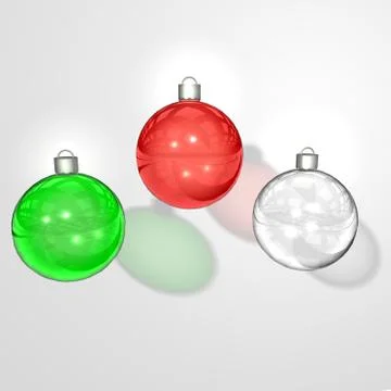Christmas Balls Stock Illustration
