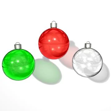 Christmas Balls Stock Illustration