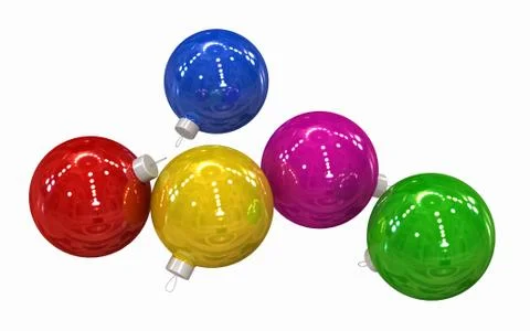 Christmas balls Stock Illustration