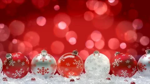 Christmas Balls Stock Illustration