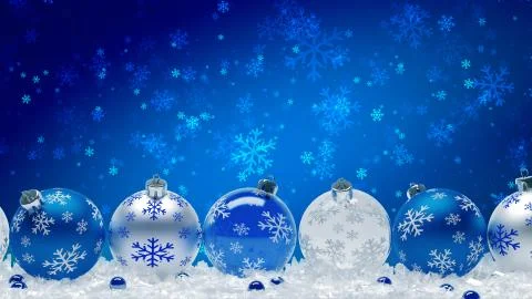 Christmas Balls Stock Illustration