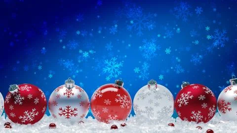 Christmas Balls Stock Illustration