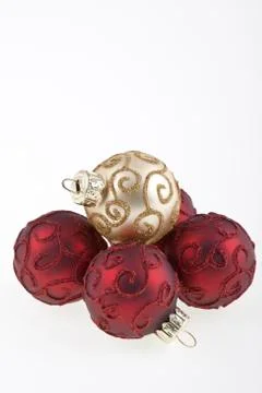 Christmas balls Foto stock