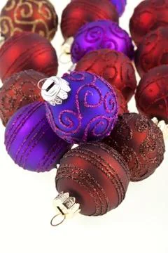 Christmas balls Stock-Fotos