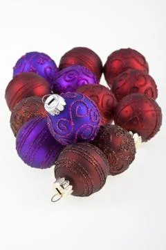 Christmas balls Stock-Fotos