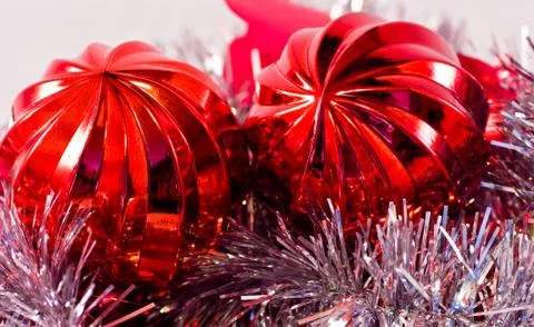 Christmas balls Stock Photos