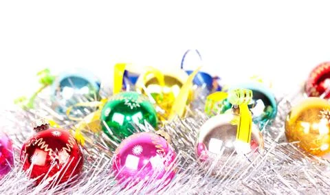 Christmas balls Stock Photos