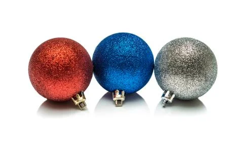 Christmas balls Stockfoto's