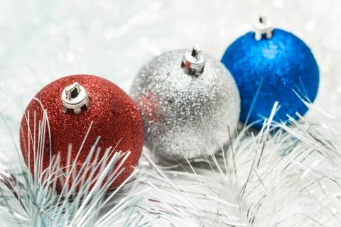 Christmas balls Stock Photos