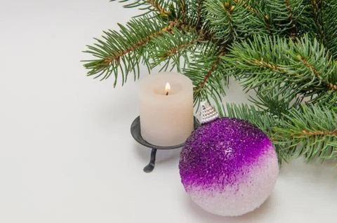 Christmas balls Foto stock
