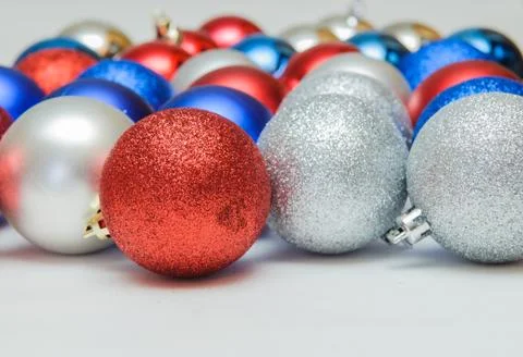 Christmas balls Foto stock