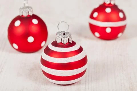 Christmas balls Stock Photos