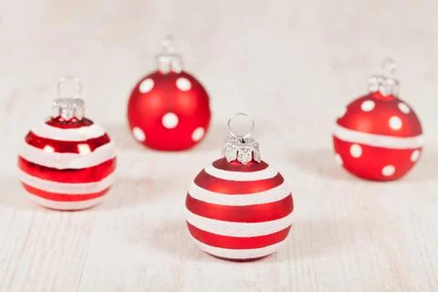 Christmas balls Stock Photos