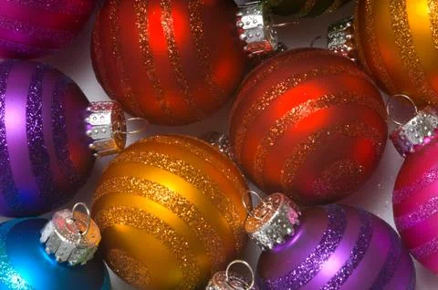 Christmas balls Stock Photos