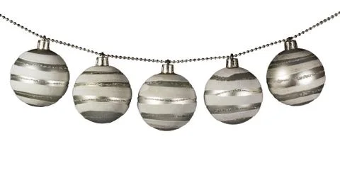 Christmas balls Stock Photos