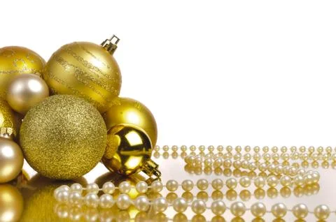 Christmas balls Stock Photos