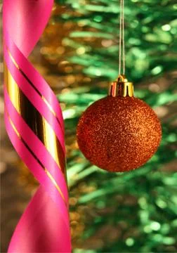 Christmas balls Stock Photos