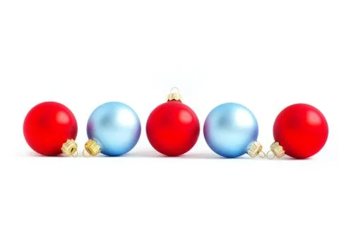 Christmas balls Stock Photos