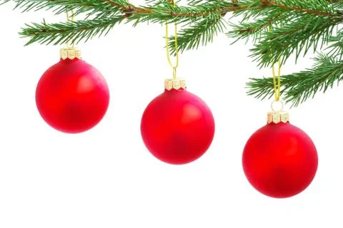 Christmas balls Foto stock