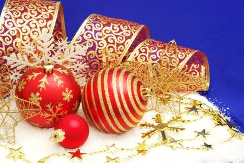 Christmas balls Foto stock