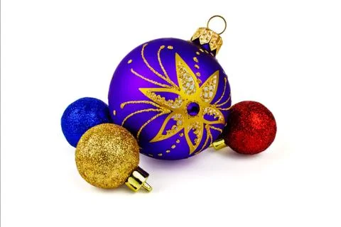 Christmas balls Stock Photos