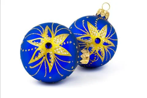 Christmas balls Stock Photos