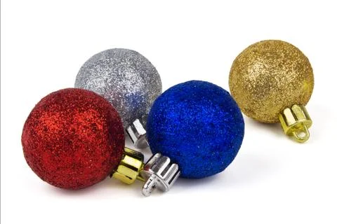 Christmas balls Stock Photos