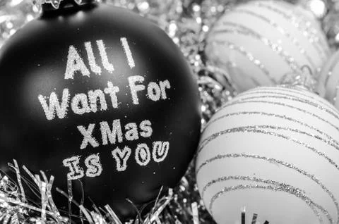 Christmas balls Stock Photos