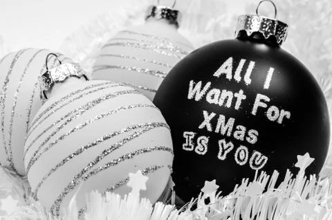Christmas balls Stock Photos
