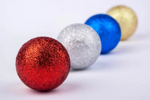 Christmas balls Stock Photos