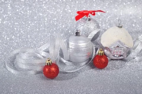Christmas balls Stock Photos