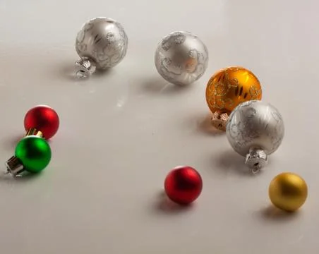Christmas balls Stock Photos