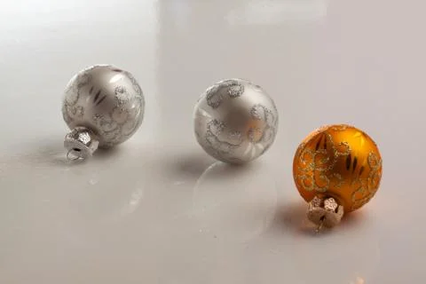 Christmas balls Stock Photos