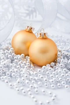 Christmas balls Stock Photos