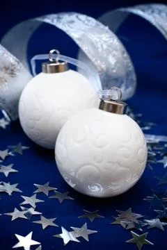 Christmas balls Stock Photos